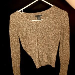 The Limited Marled V-neck Sweater